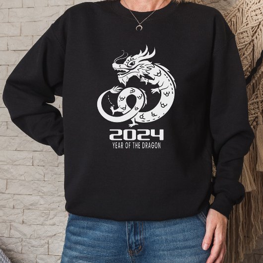 2024 Frohes chinesisches Jahr-Drachenjahr Sweatshirt