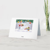 2024 Frohes Neues Jahr! Winterferien Karte (Rückseite)