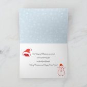 2024 Frohes Neues Jahr! Winterferien Karte (Innenseite)