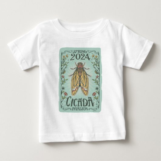 2024 Frühjahr Cicada Invasion Baby T-shirt (Vorderseite)