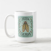 2024 Frühjahr Cicada Invasion Kaffeetasse (Links)