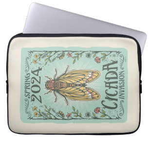 2024 Frühjahr Cicada Invasion Laptopschutzhülle