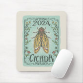 2024 Frühjahr Cicada Invasion Mousepad (Mit Mouse)