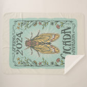 2024 Frühjahr Cicada Invasion Sherpadecke (Vorderseite (Horizontal))