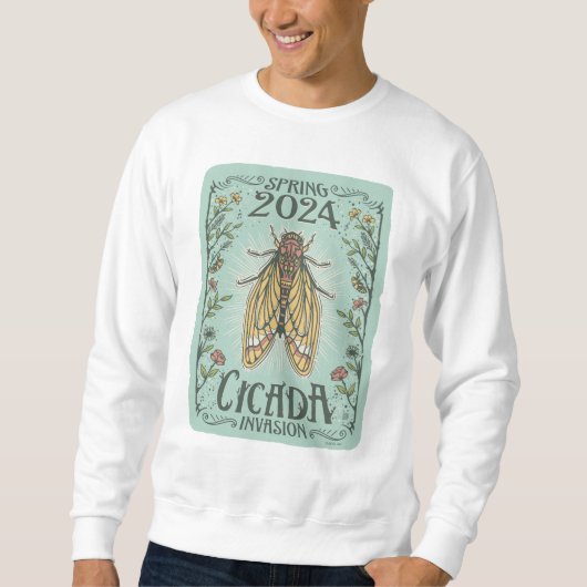 2024 Frühjahr Cicada Invasion Sweatshirt (Vorderseite)