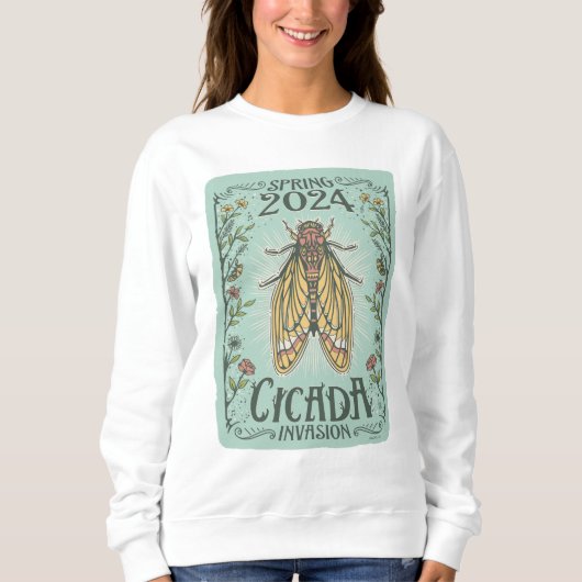 2024 Frühjahr Cicada Invasion Sweatshirt (Vorderseite)