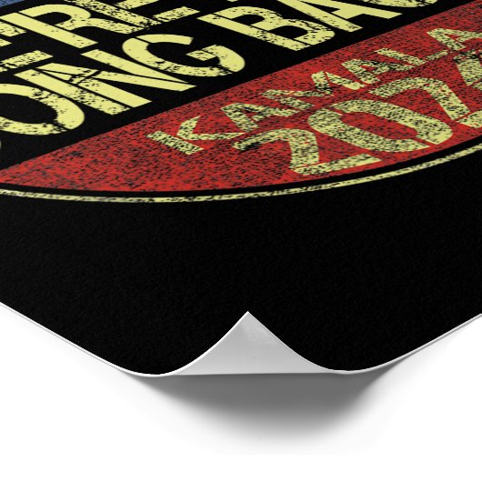 2024 für Präsidentschaftskampagne Poster (Ecke)