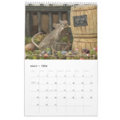 -2024- George the mouse - mouse village calendar Kalender (Mär 2026)