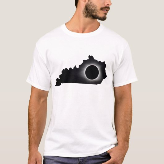 2024 Gesamter Solar Eclipse Kentucky T - Shirt (Vorderseite)