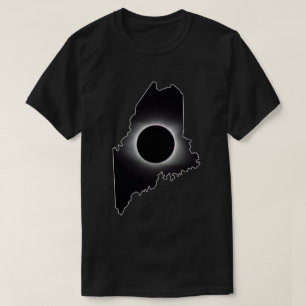 2024 Gesamter Solar-Eclipse-Maine-T - Shirt