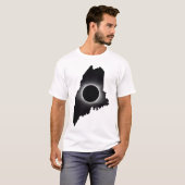 2024 Gesamter Solar-Eclipse-Maine-T - Shirt (Vorne ganz)