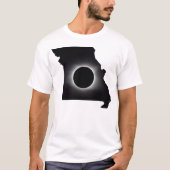 2024 Gesamter Solar Eclipse Missouri T - Shirt (Vorderseite)