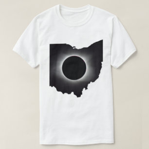 2024 Gesamter Solar Eclipse Ohio T - Shirt