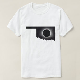 2024 Gesamter Solar Eclipse Oklahoma T - Shirt