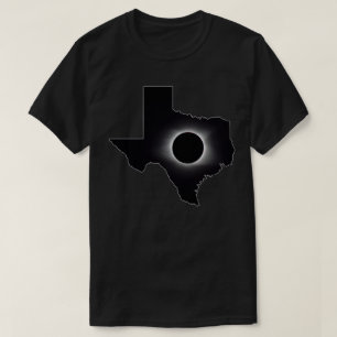 2024 Gesamter Solar Eclipse Texas T - Shirt