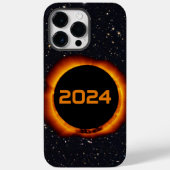 2024 Gesamter Sonnenstuhl Datum Starry Sky Case-Mate iPhone Hülle (Rückseite)
