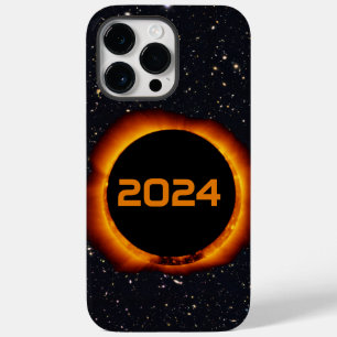 2024 Gesamter Sonnenstuhl Datum Starry Sky Case-Mate iPhone 14 Pro Max Hülle