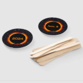 2024 Gesamter Sonnenstuhl Datum Starry Sky Fächer (Non-assembled)