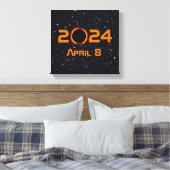 2024 Gesamter Sonnenstuhl Datum Starry Sky Leinwanddruck (Insitu (Schlafzimmer))