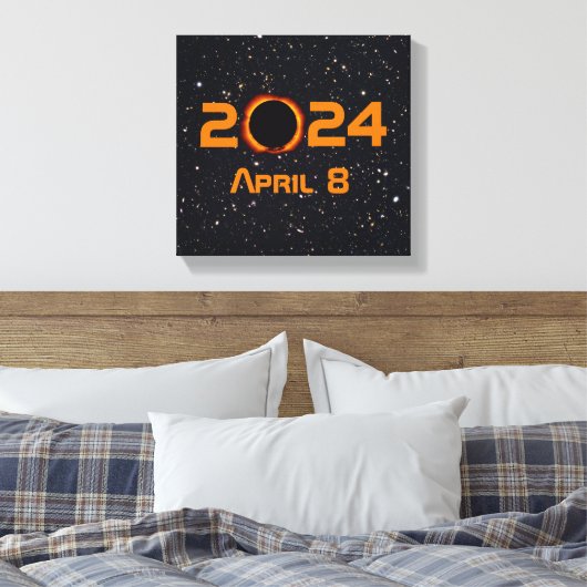 2024 Gesamter Sonnenstuhl Datum Starry Sky Leinwanddruck (Insitu (Schlafzimmer))