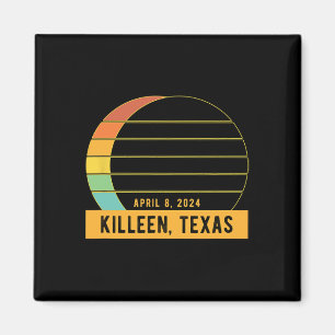 2024 Gesamtsolarausfall in Killeen Texas Magnet