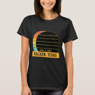 2024 Gesamtsolarausfall in Killeen Texas T-Shirt