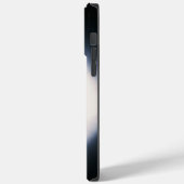 2024 Gesamtsolarauskitzel in Schwarz und Weiß Case-Mate iPhone Hülle (Rückseite / Links)
