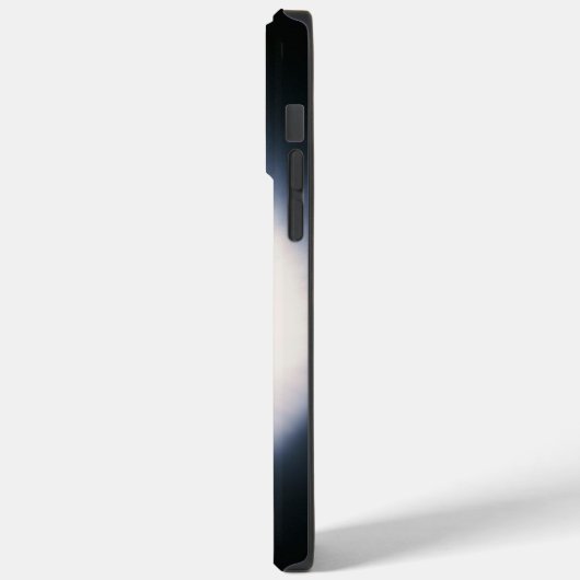 2024 Gesamtsolarauskitzel in Schwarz und Weiß Case-Mate iPhone Hülle (Rückseite / Links)