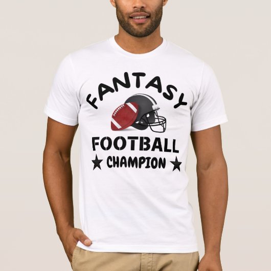 2024 Gewinner Fantasy Football Champion T-Shirt (Vorderseite)