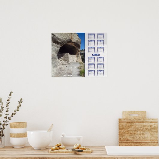 2024 - "Gila Dwelling" Poster (Küche)