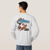 2024 Gobble Wobble Long Sleeve T-Shirt (Schwarz voll)