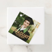 2024 Graduate Personalisiert Foto Grad Party Geschenkanhänger (Beispiel)