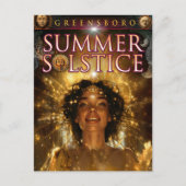 2024 Greensboro Summer Solstice Souvenir Postkarte (Vorderseite)