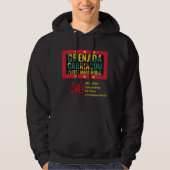 2024 GRENADA 50 Jahre Unabhängigkeit Hoodie (Vorderseite)