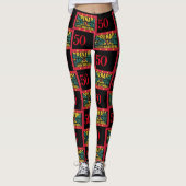 2024 GRENADA 50 Jahre Unabhängigkeit Leggings (Vorderseite)