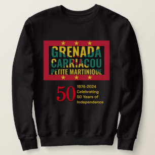 2024 GRENADA 50 Jahre Unabhängigkeit Sweatshirt