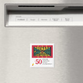 2024 GRENADIAN 50 Jahre Unabhängigkeit Magnet (In Situ (Geschirrspüler))