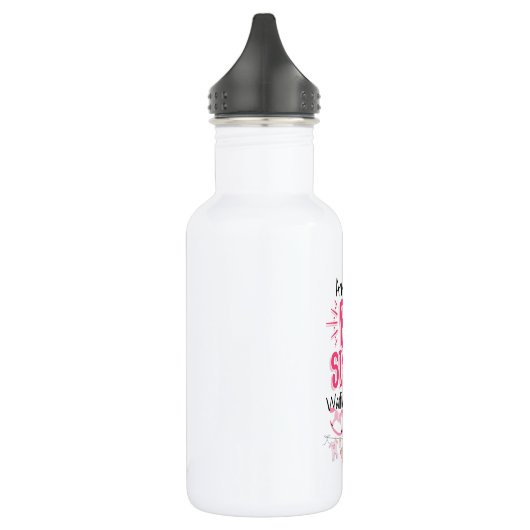 2024 Große Schwester Gewartet für Neues Baby Gesch Edelstahlflasche (Links)