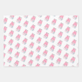 2024 Große Schwester Gewartet für Neues Baby Gesch Geschenkpapier Set (Vorderseite 3)