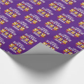 2024 Große Schwester Tiger Liebe Herz Geschenkpapier (Ecke)