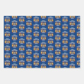 2024 Große Schwester Tiger Liebe Herz Geschenkpapier Set (Vorderseite 2)