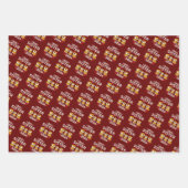 2024 Große Schwester Tiger Liebe Herz Geschenkpapier Set (Vorderseite 3)