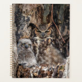 2024 Großes Hornhuhn Planer (Vorderseite)