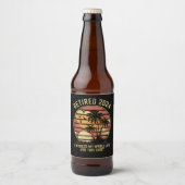 2024 habe ich mein ganzes Leben lang gedauert Bierflaschenetikett (Vorderseite)