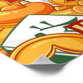 2024 Happy Chinese Lunar New Year Poster (Ecke)