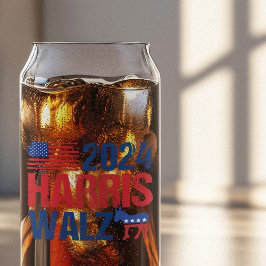 2024 Harris Walz-Demokrat, Donkey-Wahl Dosenglas