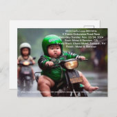 2024 Hell's Loop 600-Mile X-Treme-Ausdauer Postkarte (Vorne/Hinten)