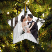 2024 Hochzeitstag Star Kalender Verheiratete Keram Ornament