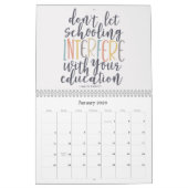 2024 Homeschool Life Original Quotes Kalender (Jan 2026)