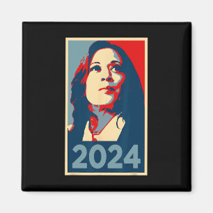 2024 Hope Kamala Harris Obama 47. Abstimmung Fraue Magnet